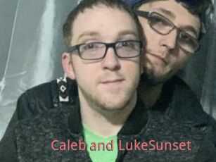 Caleb_and_LukeSunset