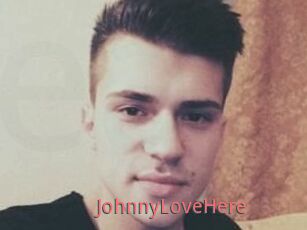 JohnnyLoveHere