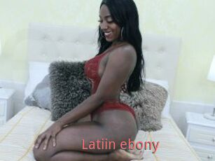 Latiin_ebony